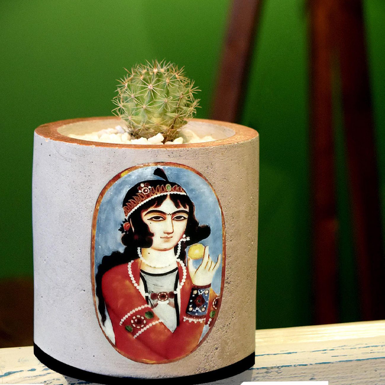 Price and Buy Persian Concrete Vase Handcrafted Khatun Design - Image 5