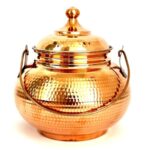 Price and Buy Persian Copper Abgoosht Pot with Lid for Cooking Model ZH318