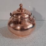 Price and Buy Persian Copper Abgoosht Pot with Lid Ideal for Making Traditional Dishes Model FG45