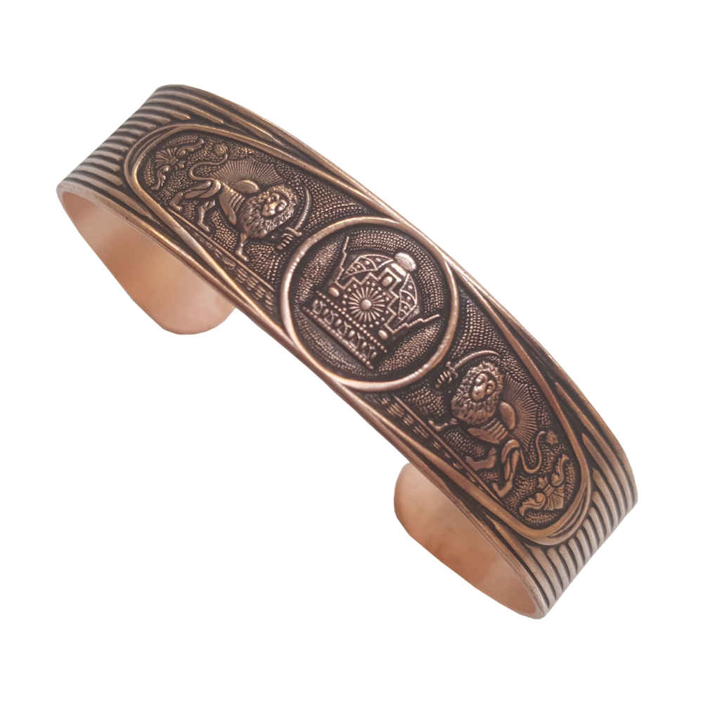 Price and Buy Persian Copper Bracelet – Achaemenid Taaj - Image 3