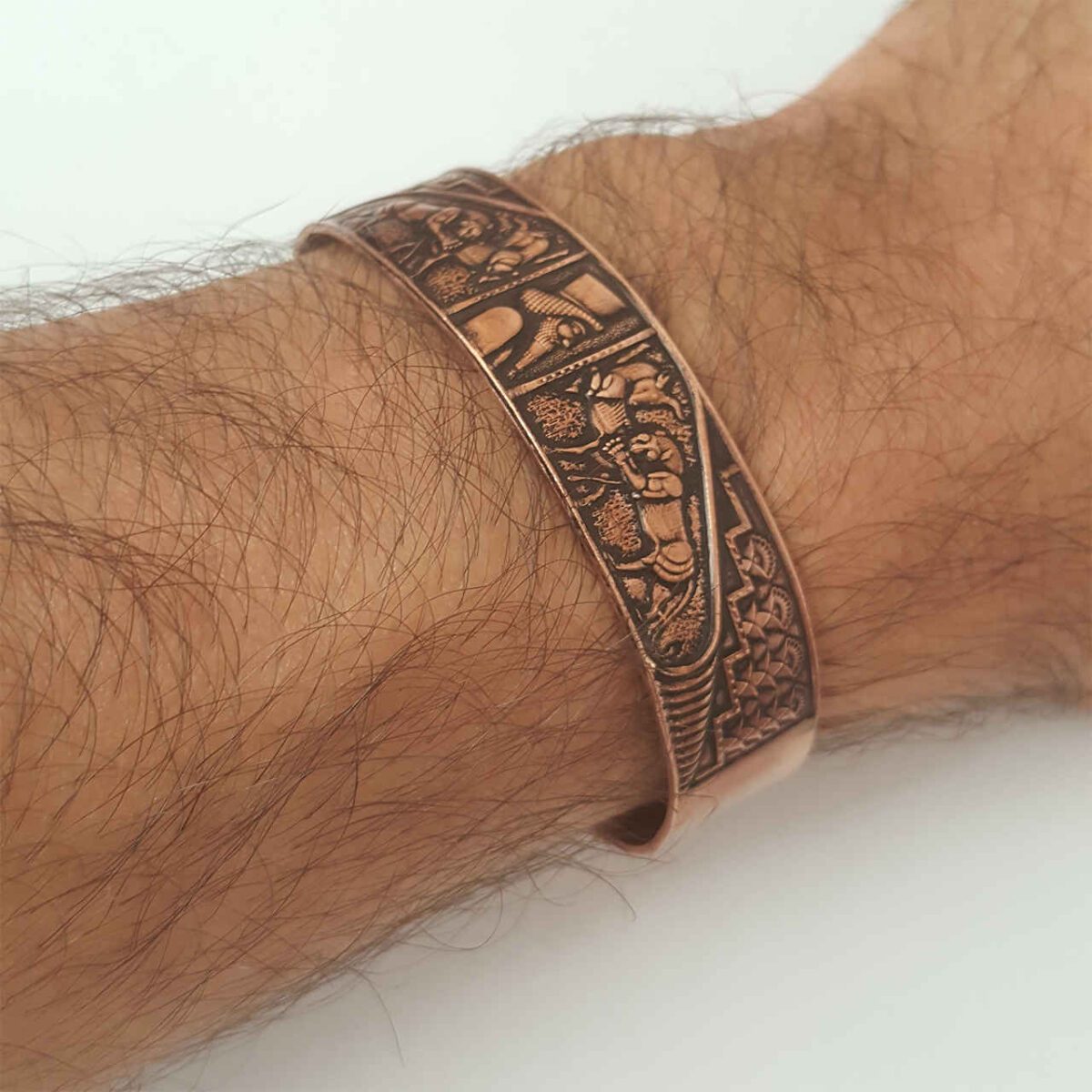 Price and Buy Persian Copper Bracelet Affirmation – Achaemenid - Image 4