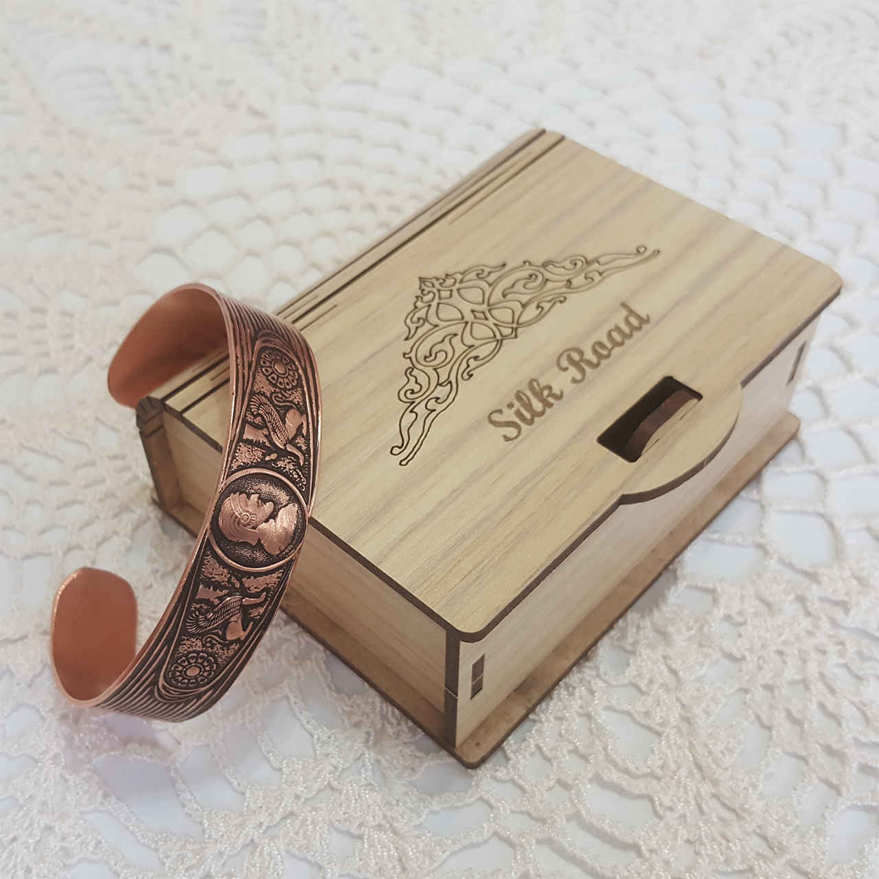 Price and Buy Persian Copper Bracelet Affirmation – Achaemenid - Image 5