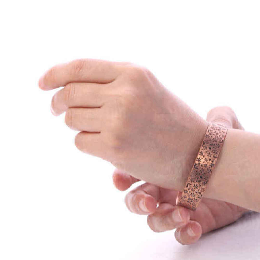 Price and Buy Persian Copper Bracelet Affirmation – Baghcheh - Image 3