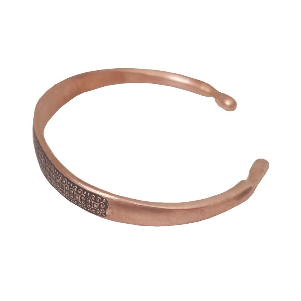 Price and Buy Persian Copper Bracelet Affirmation – Flower - Image 3