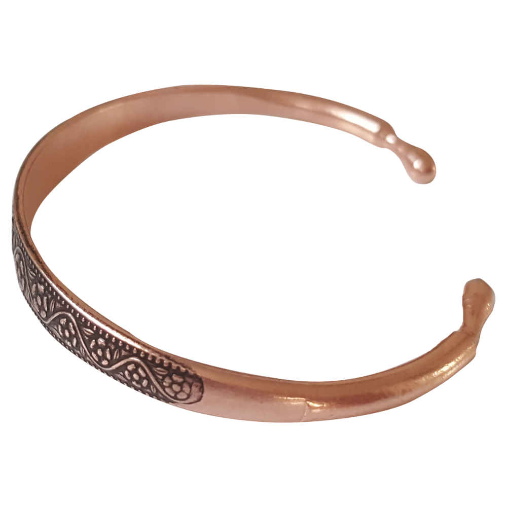 Price and Buy Persian Copper Bracelet – Floral - Image 3