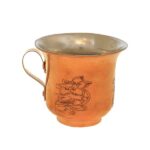 Price and Buy Persian Copper Cup – Hammered for Cold Drinks – Flower 23