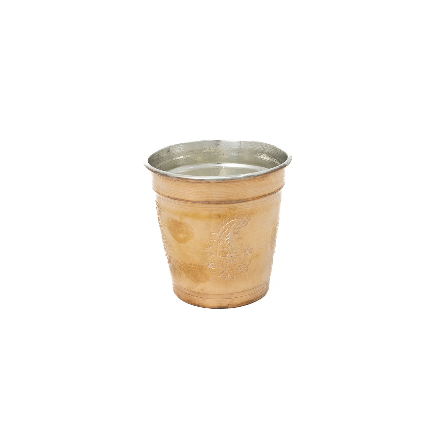 Price and Buy Persian Copper Cup – Handcrafted with Handle for Cold Drinks – Hammered Darius