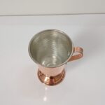 Price and Buy Persian Copper Cup – Handcrafted with Handle for Cold Drinks – Hammered Parastoo - Image 4