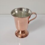Price and Buy Persian Copper Cup – Handcrafted with Handle for Cold Drinks – Hammered Parastoo - Image 5