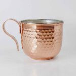 Price and Buy Persian Copper Cup – Handcrafted with Handle for Cold Drinks – Hammered Shahin