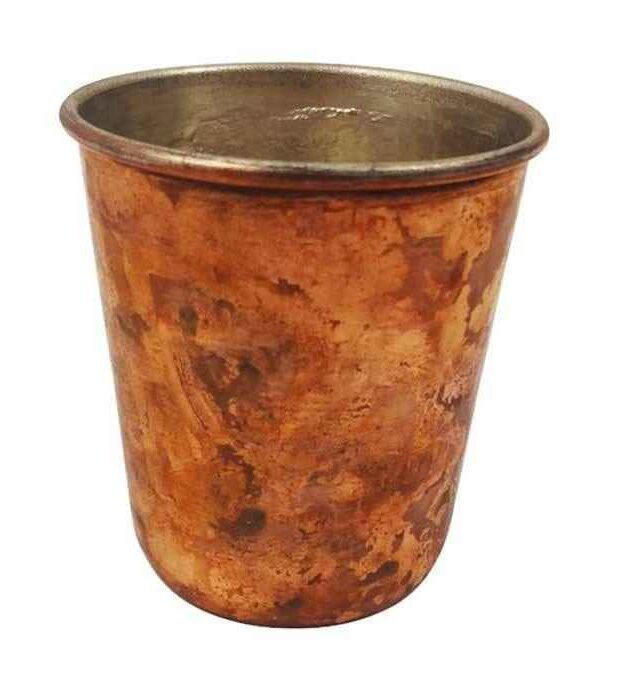 Price and Buy Persian Copper Cup – Handcrafted with Handle for Cold Drinks – Hammered
