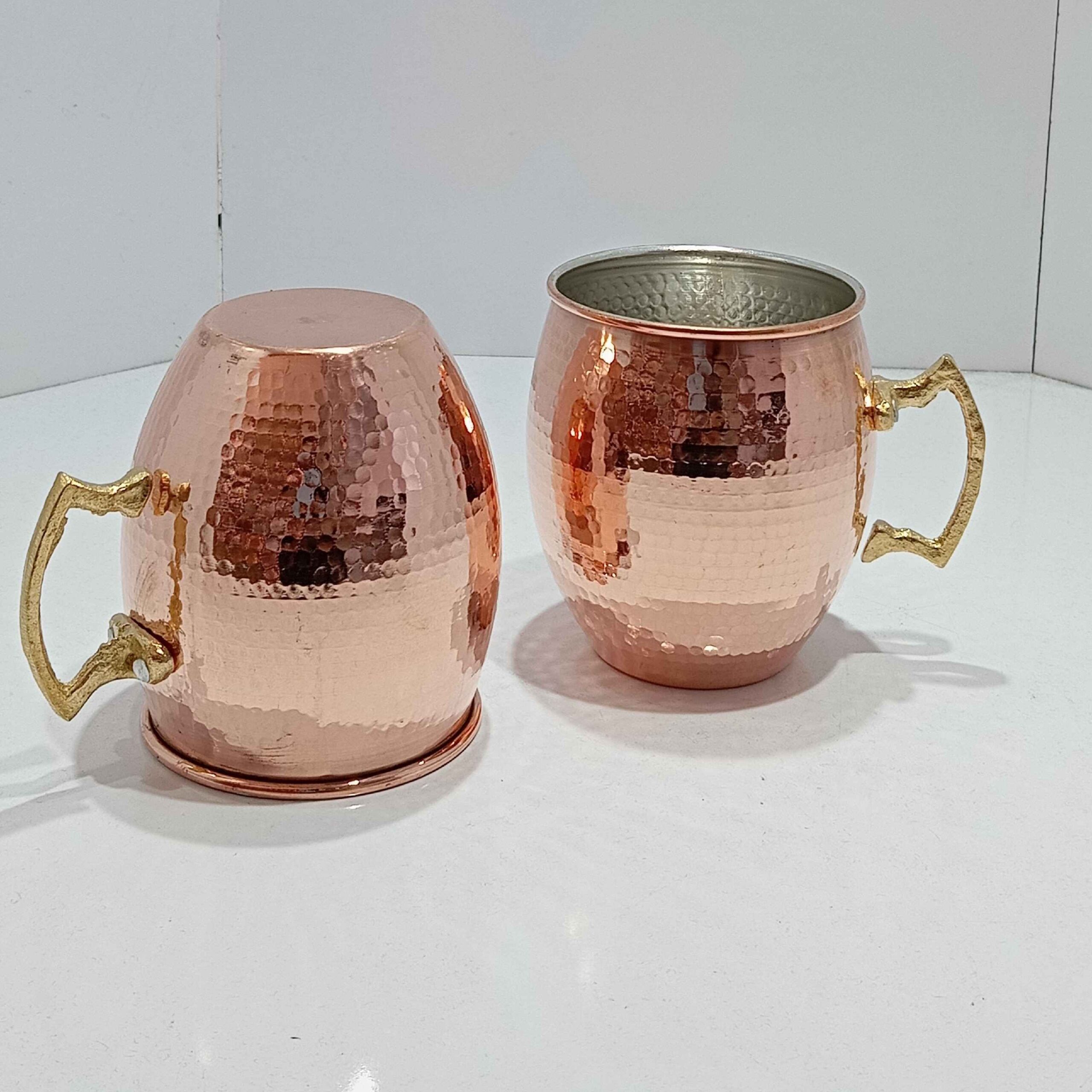 Price and Buy Persian Copper Cup – Handcrafted with Handle for Cold Drinks – Model Yas - Image 3