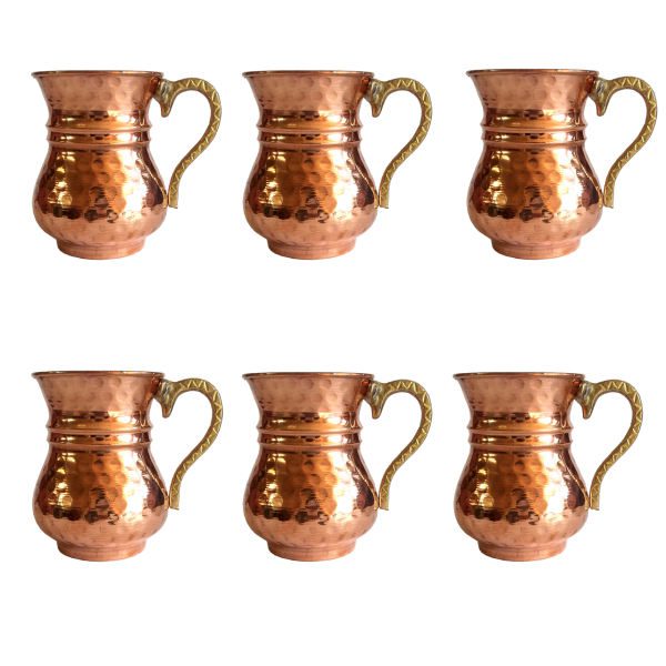 Price and Buy Persian Copper Cup – Set of 6 Handcrafted with Handle for Cold Drinks – Hammered Heart_68f6b66483818.jpeg Price and Buy Persian Copper Cup – Set of 6 Handcrafted with Handle for Cold Drinks – Hammered Heart