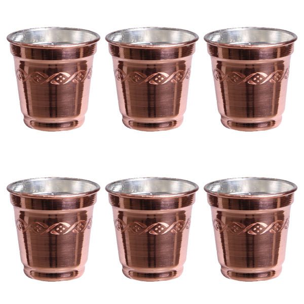Price and Buy Persian Copper Cup – Set of 6 Handcrafted with Handle for Cold Drinks – Hammered Yas_68f6b624ddcd3.jpeg Price and Buy Persian Copper Cup – Set of 6 Handcrafted with Handle for Cold Drinks – Hammered Yas