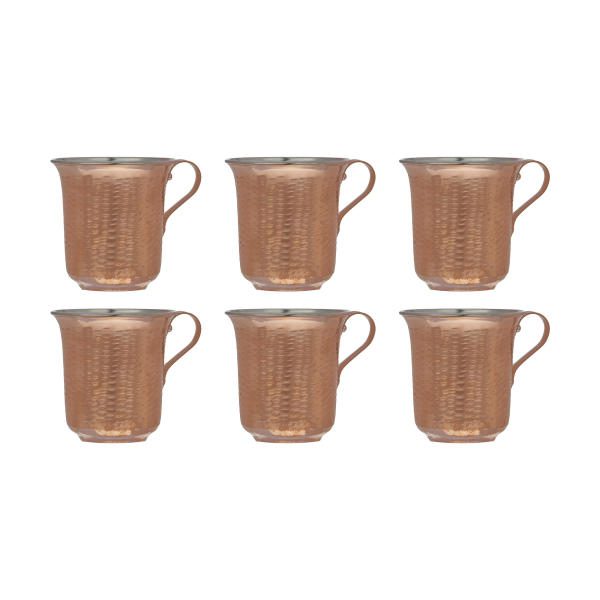 Price and Buy Persian Copper Cup – Set of 6 Handcrafted with Handle for Cold Drinks – Hammered Zanjani_68f6b80c164f2.jpeg Price and Buy Persian Copper Cup – Set of 6 Handcrafted with Handle for Cold Drinks – Hammered Zanjani