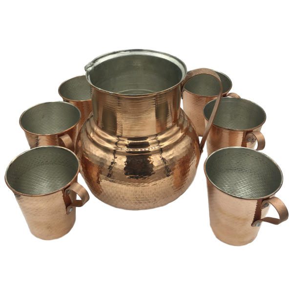 Price and Buy Persian Copper Cup – Set of 6 Handcrafted with Handle for Cold Drinks – Hammered_68f6b82b7ceeb.jpeg Price and Buy Persian Copper Cup – Set of 6 Handcrafted with Handle for Cold Drinks – Hammered