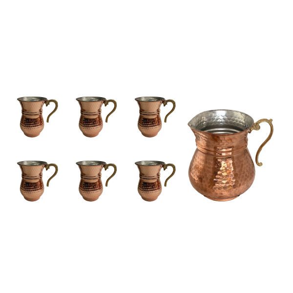 Price and Buy Persian Copper Cup – Set of 8 Handcrafted with Handle for Cold Drinks – Hammered Moon_68f6ba3936dcb.jpeg Price and Buy Persian Copper Cup – Set of 8 Handcrafted with Handle for Cold Drinks – Hammered Moon