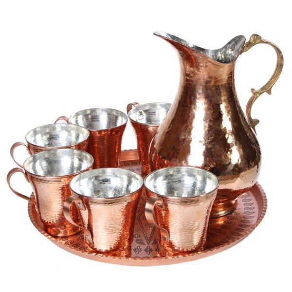 Price and Buy Persian Copper Cup – Set of 8 Handcrafted with Handle for Cold Drinks – Hammered with Pitcher_68f6b9bd98001.jpeg Price and Buy Persian Copper Cup – Set of 8 Handcrafted with Handle for Cold Drinks – Hammered with Pitcher