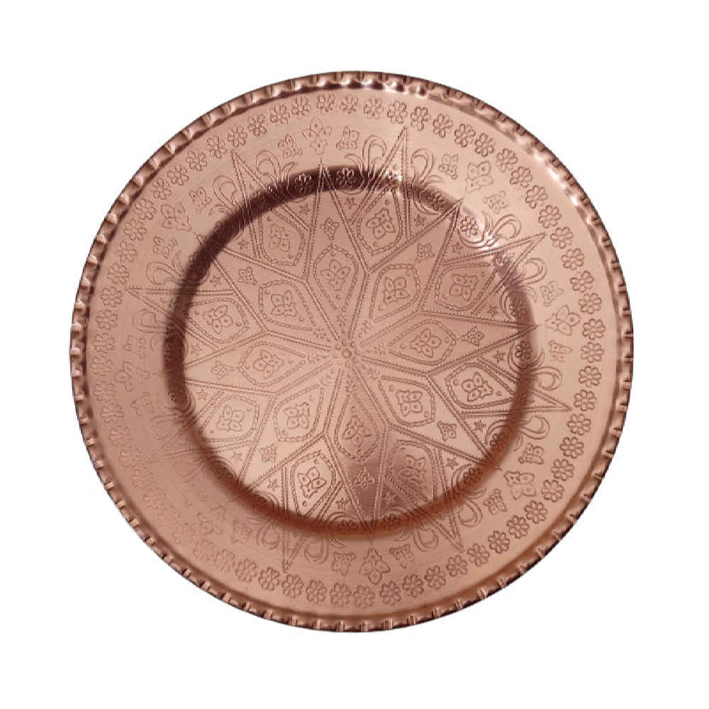 Price and Buy Persian Copper Dinnerware Plate – Model Atrin