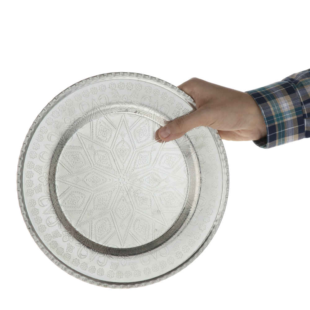 Price and Buy Persian Copper Dinnerware Plate – Model Ravis - Image 4