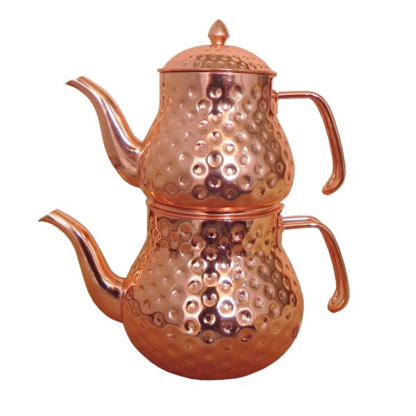 Price and Buy Persian Copper Double Teapot Durable and Hammered Artabanus_690058b920314.jpeg Price and Buy Persian Copper Double Teapot Durable and Hammered Artabanus