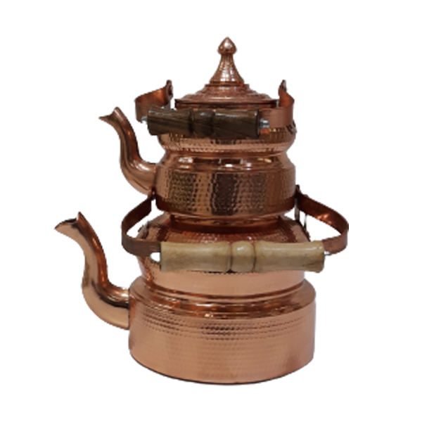 Price and Buy Persian Copper Double Teapot Durable and Hammered Brown_68f6e8d73abef.jpeg Price and Buy Persian Copper Double Teapot Durable and Hammered Brown