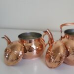 Price and Buy Persian Copper Double Teapot Durable and Hammered Cambyses - Image 3