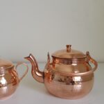 Price and Buy Persian Copper Double Teapot Durable and Hammered Cambyses - Image 4