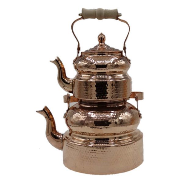 Price and Buy Persian Copper Double Teapot Durable and Hammered Homa_68fbbfc661aa1.jpeg Price and Buy Persian Copper Double Teapot Durable and Hammered Homa