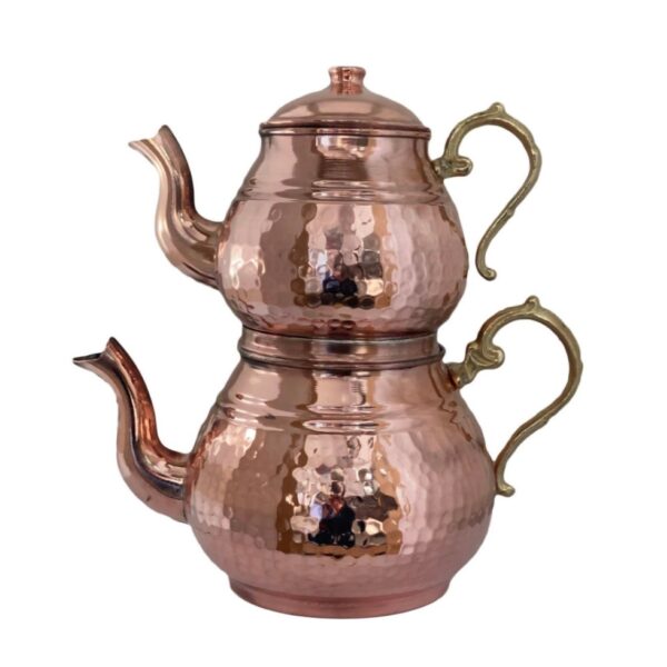 Price and Buy Persian Copper Double Teapot Durable and Hammered Kosar_68ffc45b0b692.jpeg Price and Buy Persian Copper Double Teapot Durable and Hammered Kosar