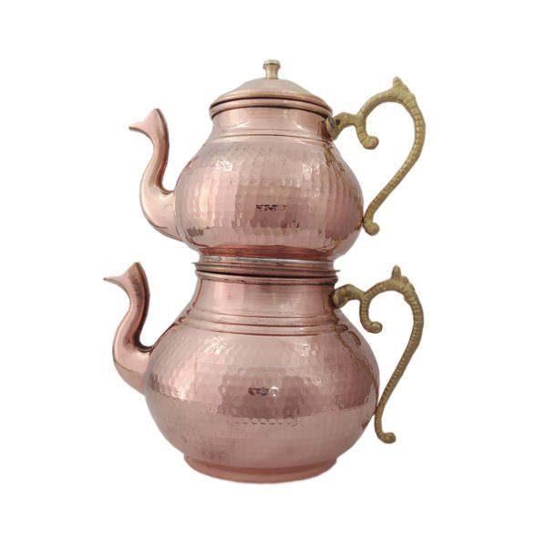 Price and Buy Persian Copper Double Teapot Durable and Hammered Taha_68f73fb693158.jpeg Price and Buy Persian Copper Double Teapot Durable and Hammered Taha