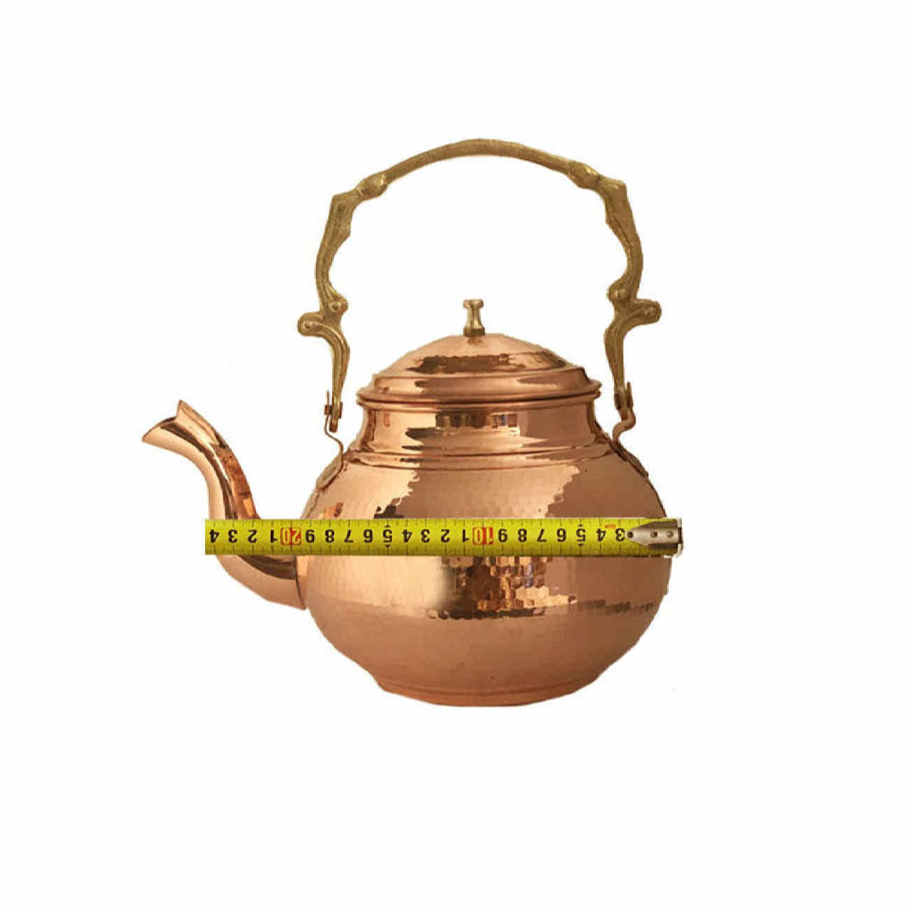 Price and Buy Persian Copper Double Teapot Durable and Hammered Taranom - Image 5