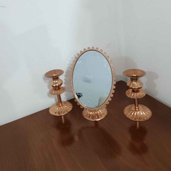 Price and Buy Persian Copper Mirror Frame Candlesticks Set_69009d4f043e8.jpeg Price and Buy Persian Copper Mirror Frame Candlesticks Set