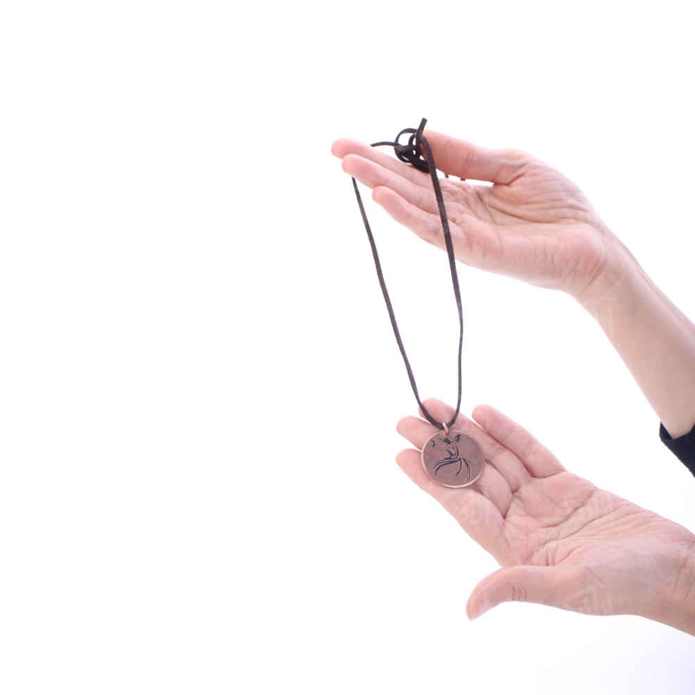 Price and Buy Persian Copper Necklace Minimalist – Raghs Sama - Image 3