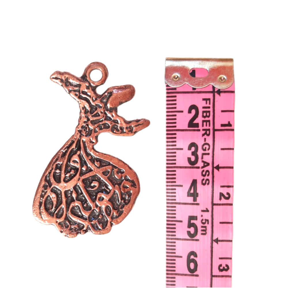 Price and Buy Persian Copper Necklace Minimalist – Sama Dance - Image 3