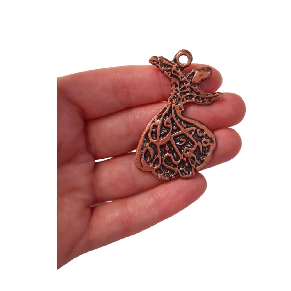 Price and Buy Persian Copper Necklace Minimalist – Sama Dance - Image 4