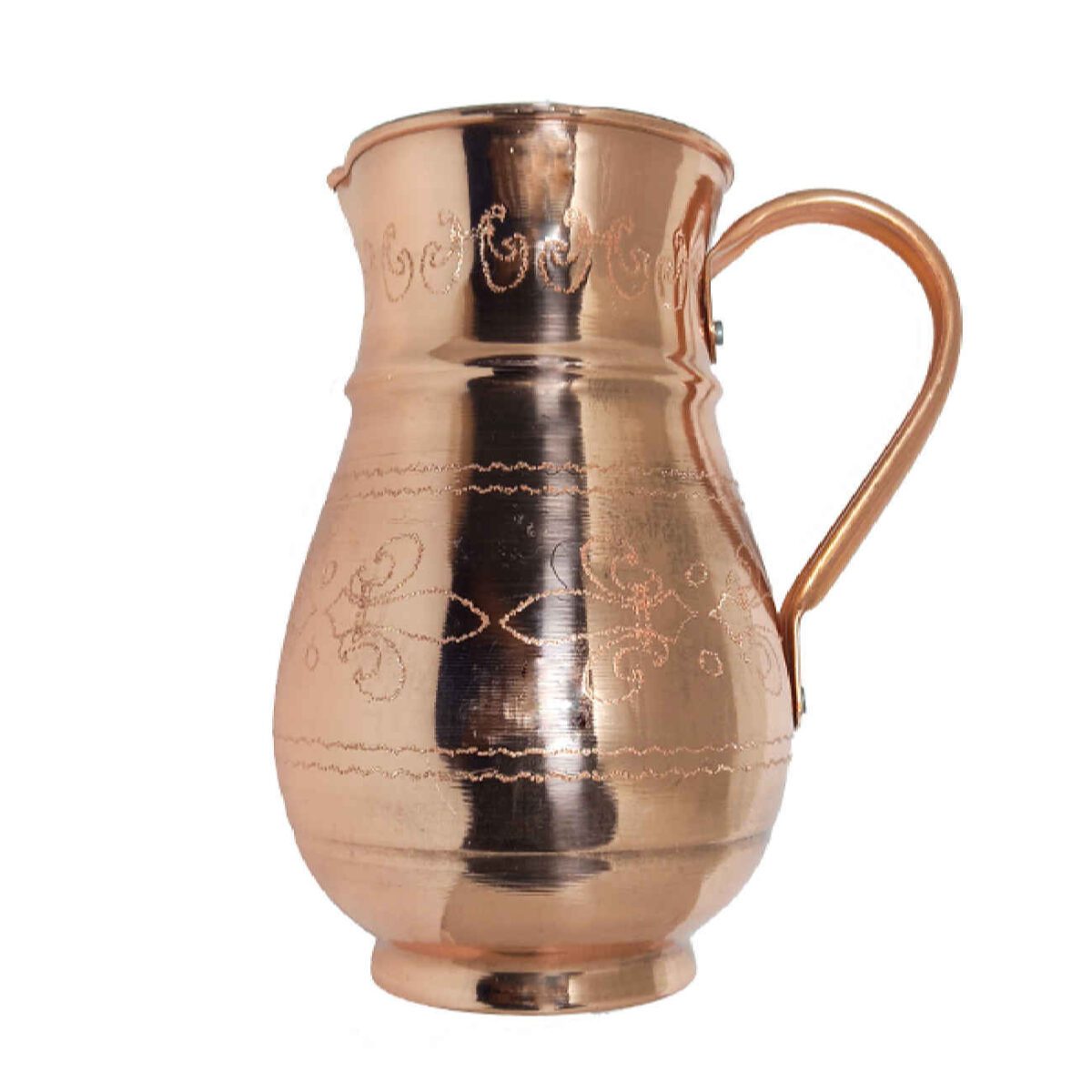 Price and Buy Persian Copper Pitcher Hammered Nozar