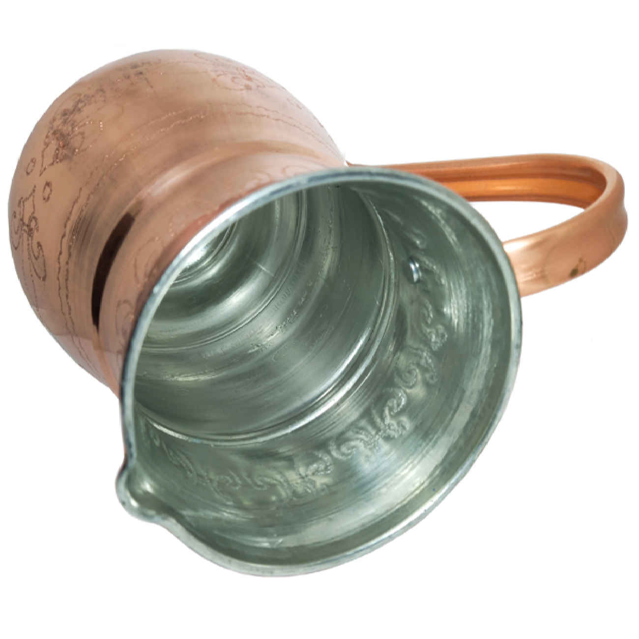 Price and Buy Persian Copper Pitcher Hammered Nozar - Image 3