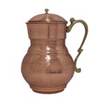 Price and Buy Persian Copper Pitcher Hammered with Lid & Handle Model Gulzar