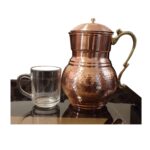 Price and Buy Persian Copper Pitcher Hammered with Lid & Handle Model Gulzar - Image 3