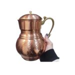 Price and Buy Persian Copper Pitcher Hammered with Lid & Handle Model Gulzar - Image 4