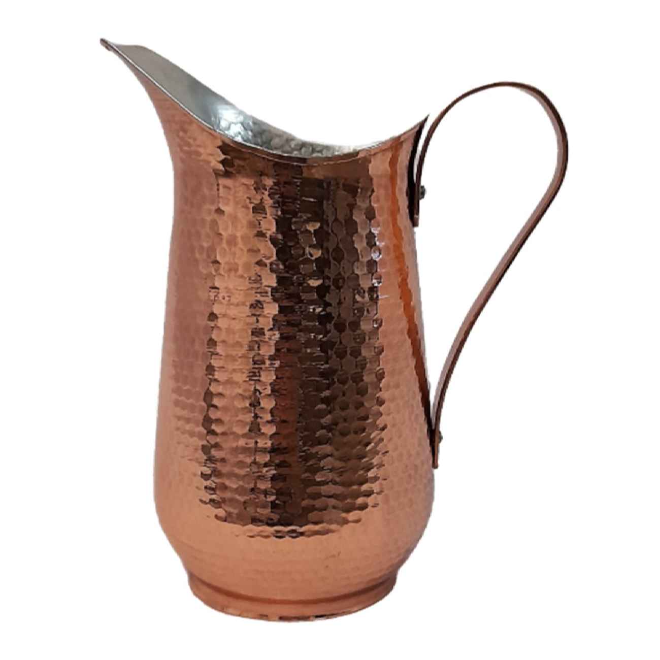 Price and Buy Persian Copper Pitcher Handmade & Hammered Model Sepehr