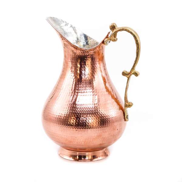Price and Buy Persian Copper Pitcher Traditional Hammered Swan