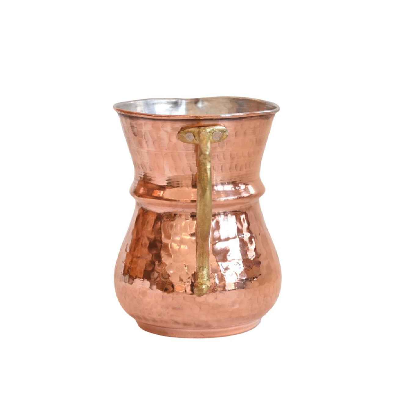Price and Buy Persian Copper Pitcher with Brass Handle Hammered & Handcrafted - Image 4