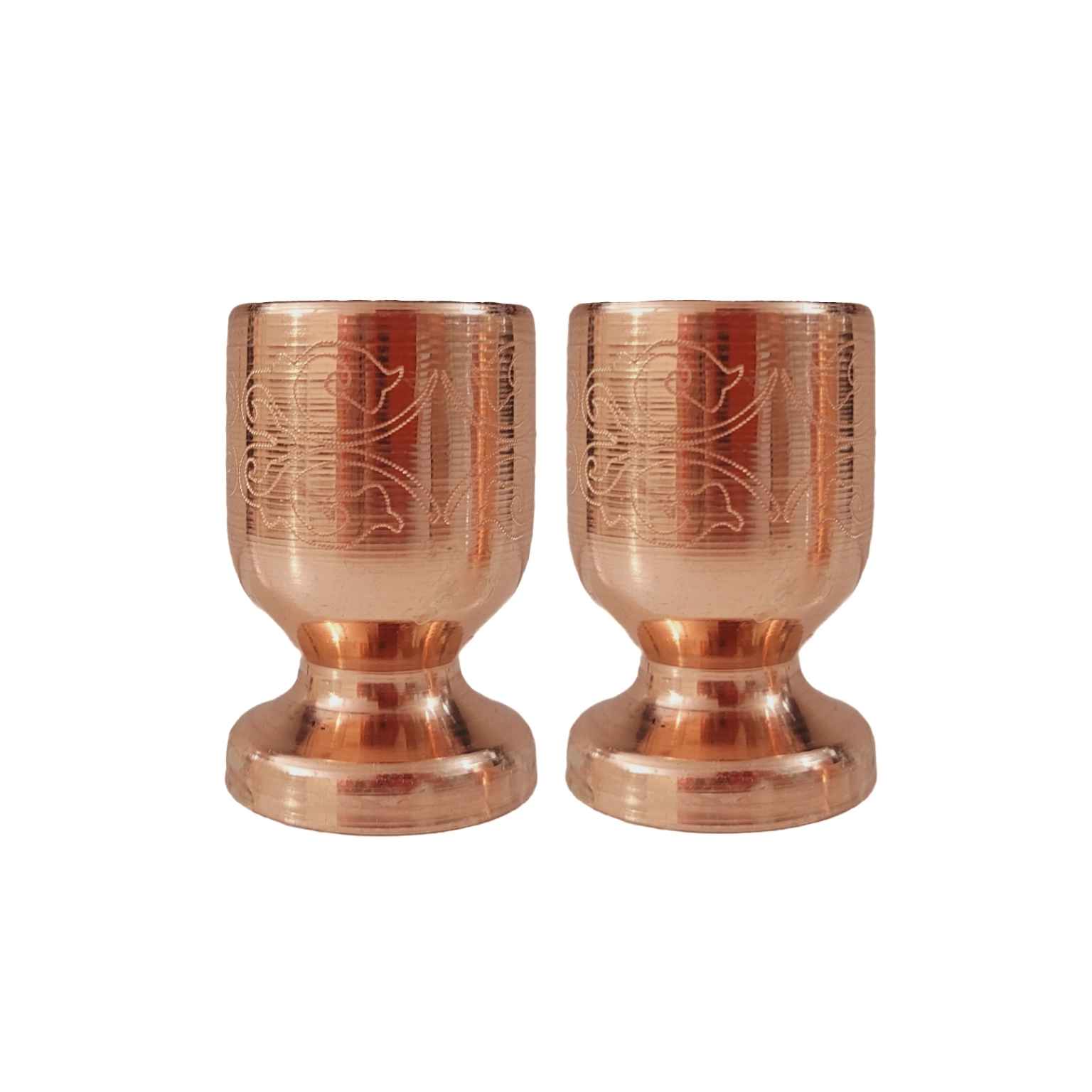 Price and Buy Persian Copper Salt & Pepper Shakers Set with Floral Design