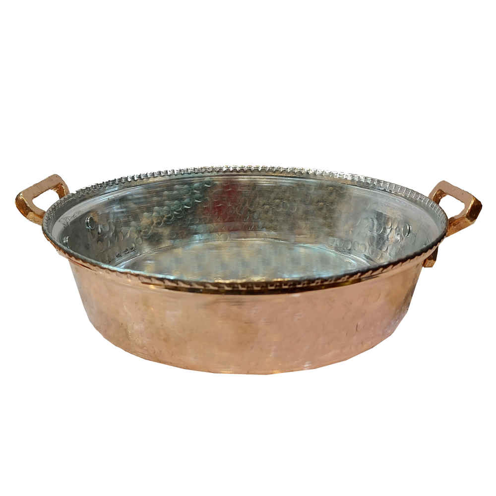 Price and Buy Persian Copper Sauté Pan – Handcrafted Asa Design