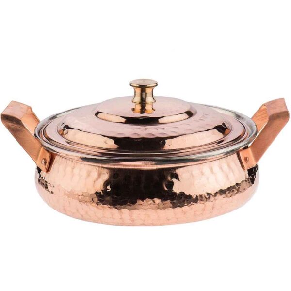 Price and Buy Persian Copper Sauté Pan – Handcrafted with Lid (Arash Model)_68fc8b5f5bc2b.jpeg Price and Buy Persian Copper Sauté Pan – Handcrafted with Lid (Arash Model)
