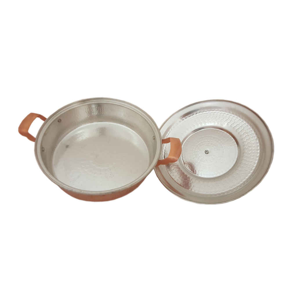 Price and Buy Persian Copper Sauté Pan – Handcrafted with Lid (Dara Model) - Image 4