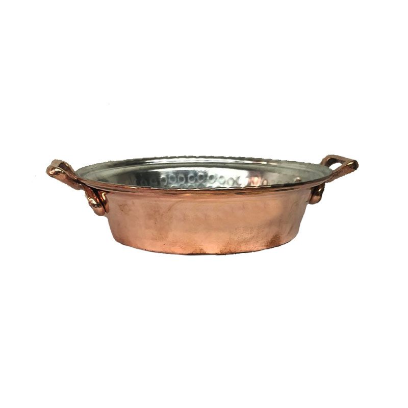 Price and Buy Persian Copper Sauté Pan – Handcrafted Zanjan Design