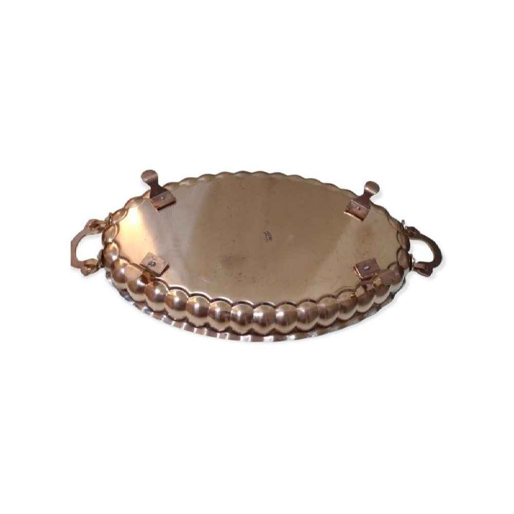 Price and Buy Persian Copper Serving Platter Hammered Elmira - Image 3